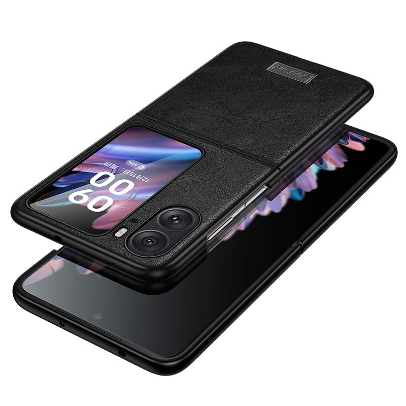 SULADA For Oppo Find N2 Flip 5G PU Leather Coated TPU PC Anti-fall Phone Case Scratch-resistant Protective Cover SULADA For Oppo Find N2 Flip 5G PU Leather Coated TPU PC Anti-fall Phone Case Scratch-resistant Protective Cover